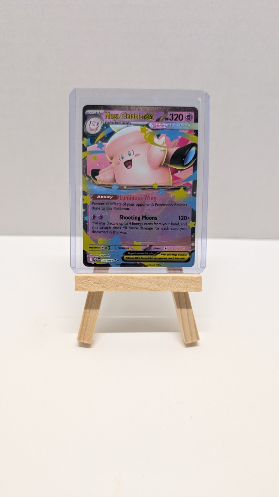 Pokémon TCG, Mega Clefable Ex 031/088 - Perfect Order