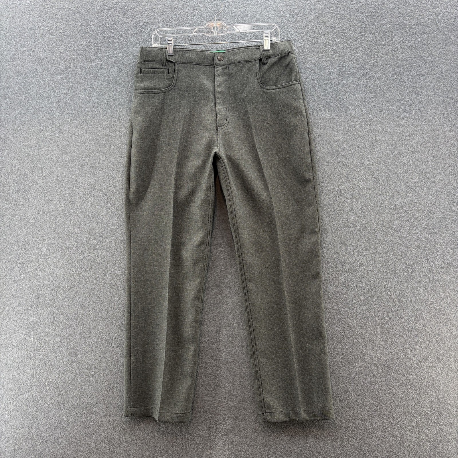 VTG 70s Haband Fit Forever Pants Mens 34x30 Green Relaxed Straight Leisure Retro VTG 70s Haband Fit Forever Pants Mens 34x30 Green Relaxed Straight Leisure Retro