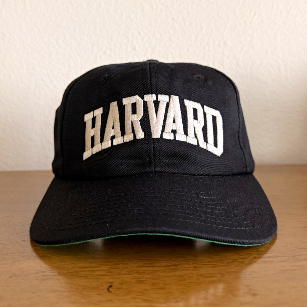 RARE VINTAGE - HARVARD - Snapback- Green under brim-80’s/90’s