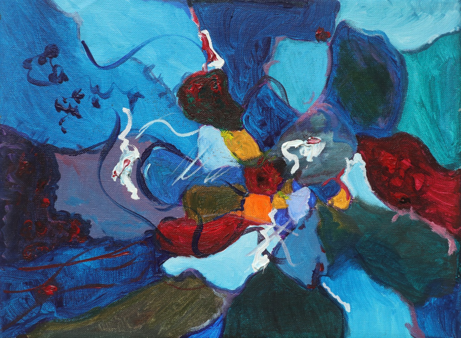 abstract acrylic paintings on canvas original \ abstract acrylic paintings on canvas original \
