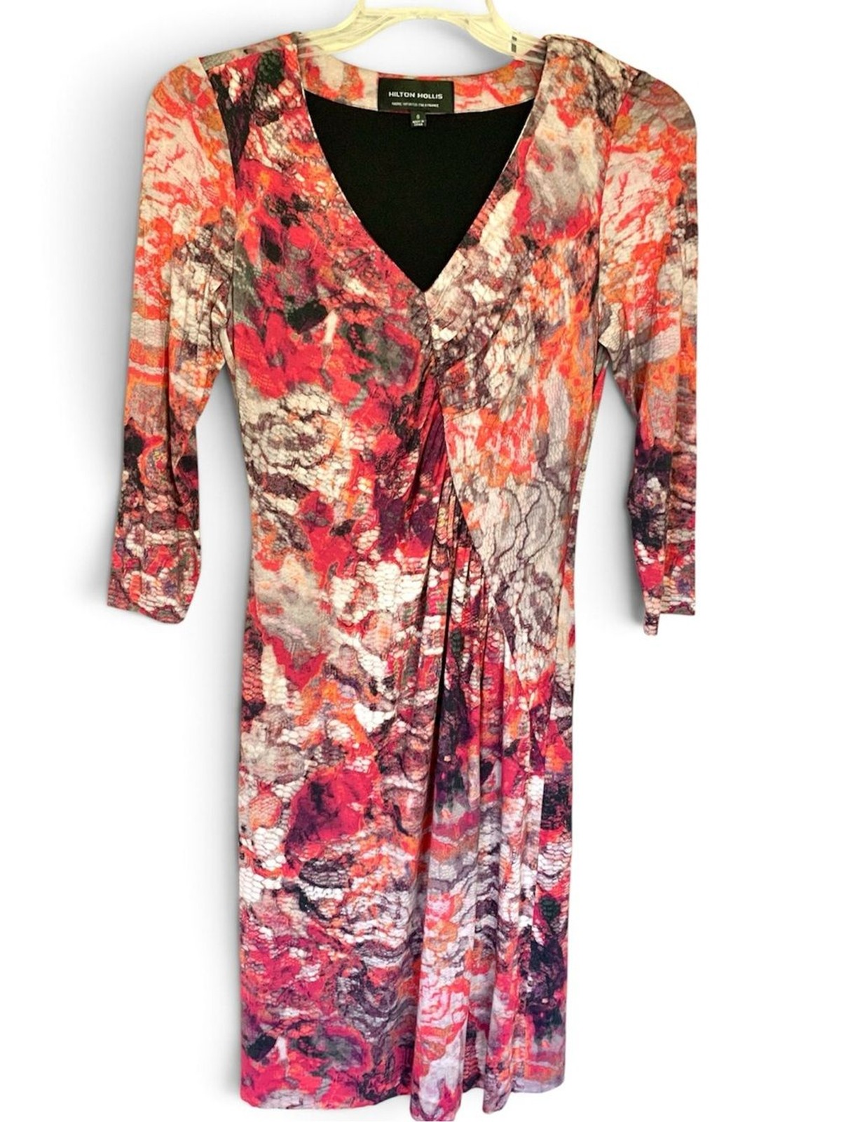 Hilton Hollis Fall colors dress Sz S