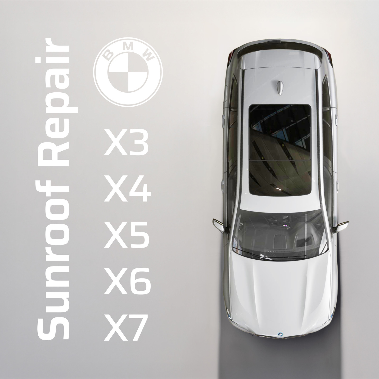 BMW Sunroof Seal Gap Filler Repair Kit X3 X4 X5 X6 X7 G01 G02 G05 G06 G07