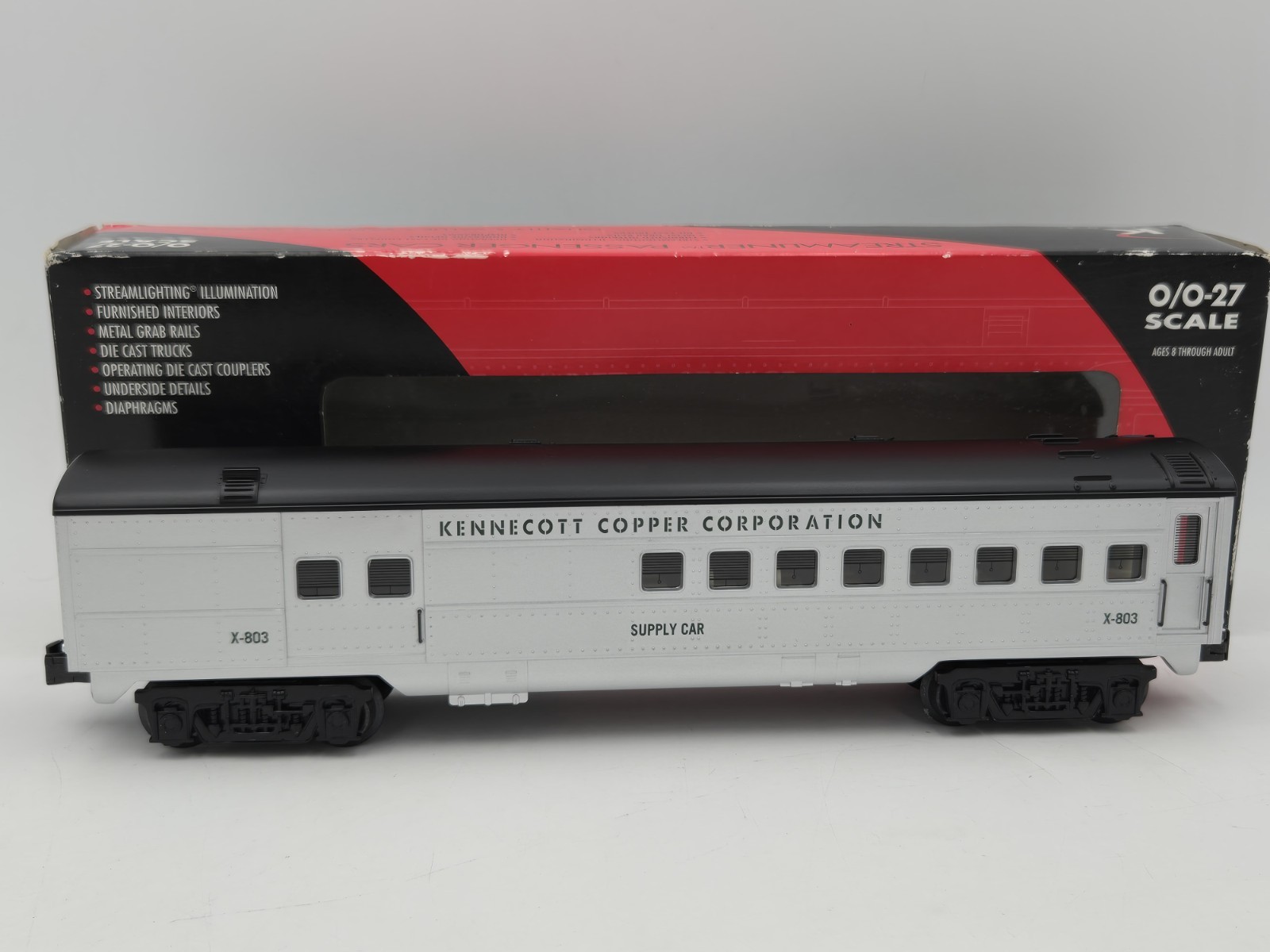 K-Line K4537-0803 Kennecott Copper Supply Car KCC Exclusive - Lighted - Tested