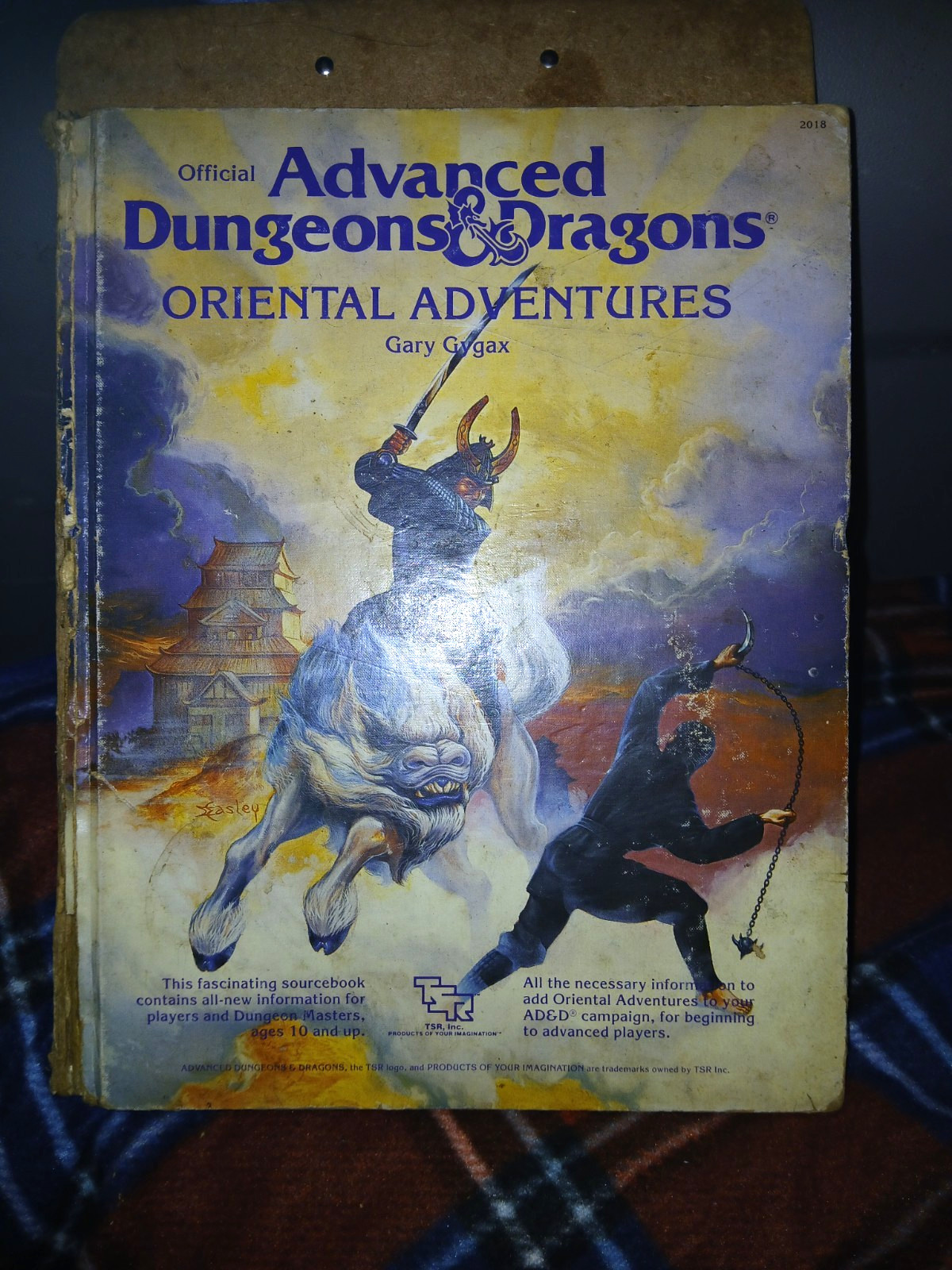 TSR AD&D Oriental Adventures Sourcebook 2018 MPN 2018