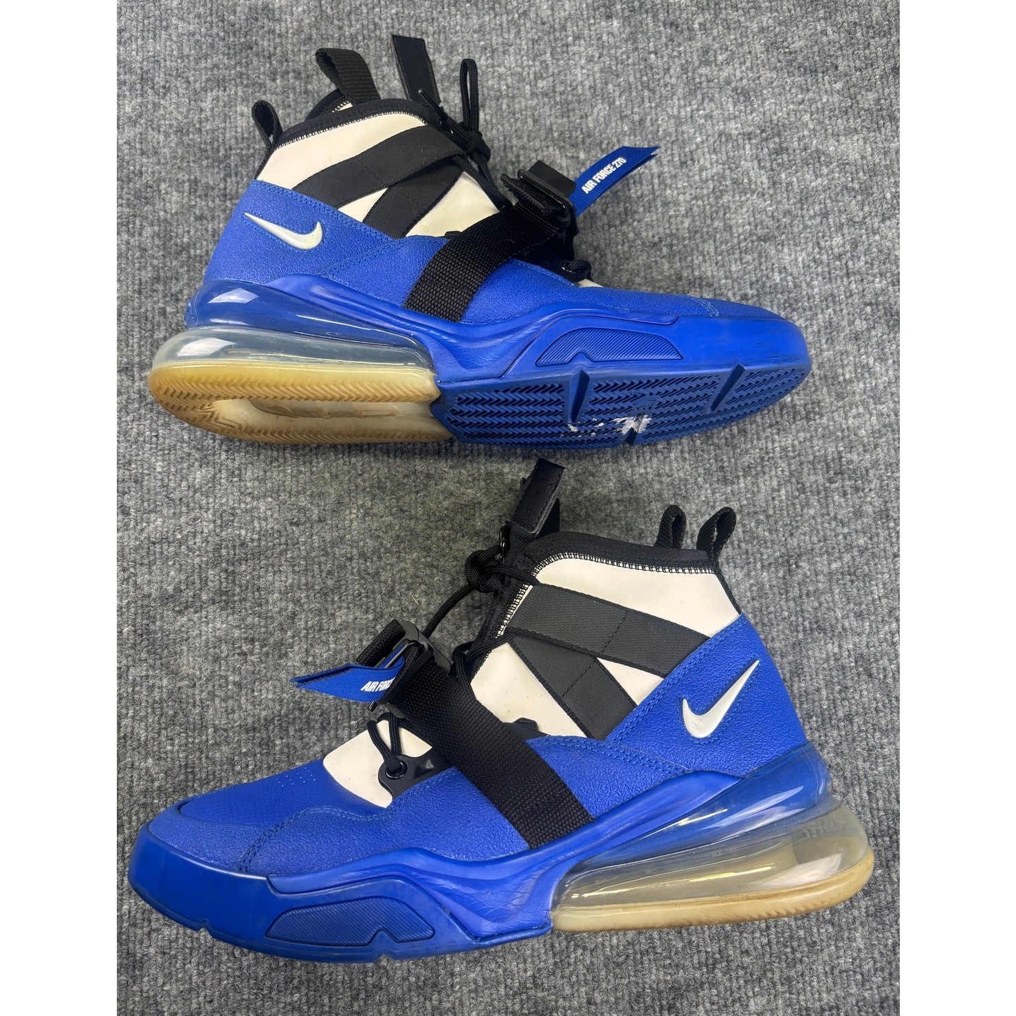 Nike Air Force 270 Utility Racer Blue Black Men’s Size 10 - No Box