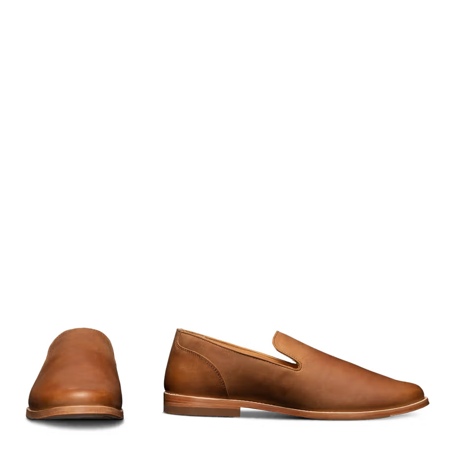 Tecovas The Monterrey Men's Cowhide Leather Loafers Slip On Shoes