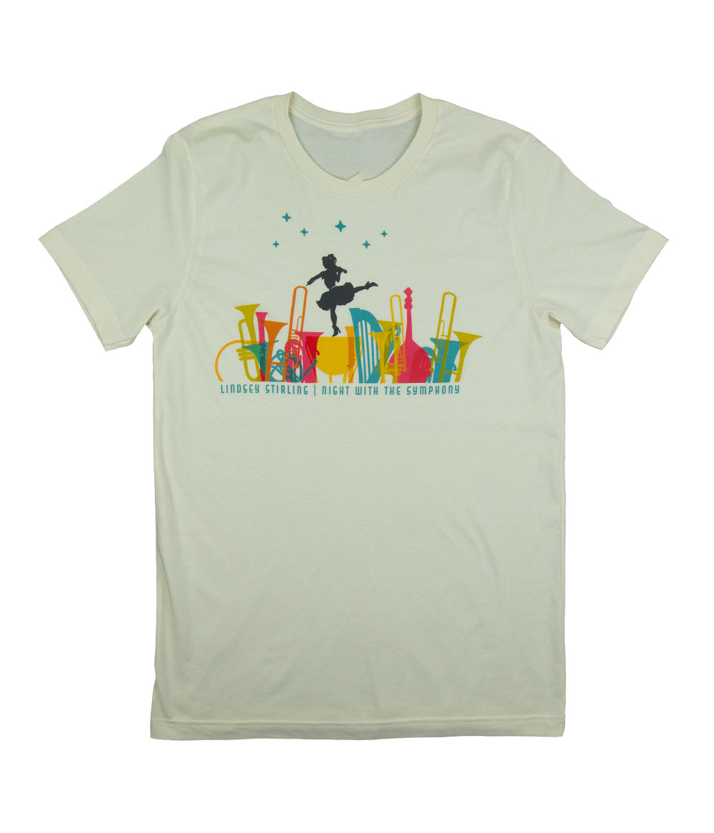 Hot Lindsey Stirling Dancing Symphony Shirt Men Full Sizes Shirt 1P1490