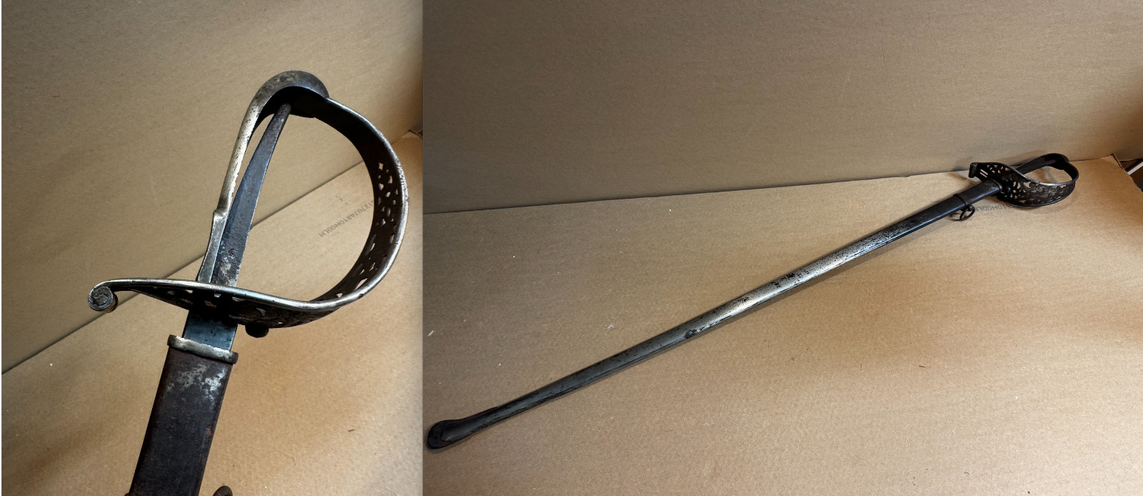 Antique  Swiss  Military Officers Sword 1800's