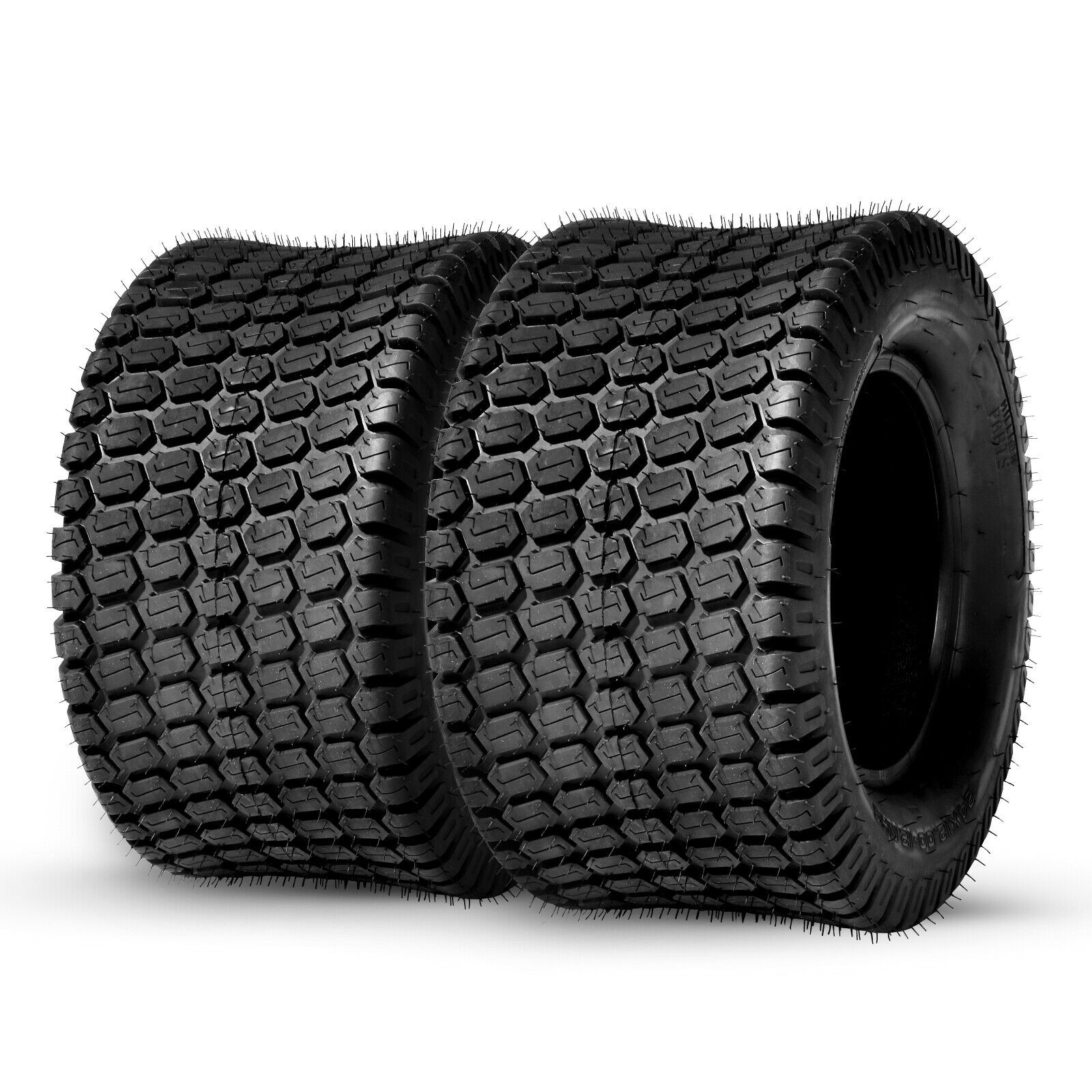 Two 26x12.00-12 26x12-12 26x12x12 Lawn Mower Garden Turf Tires 4 Ply Rated