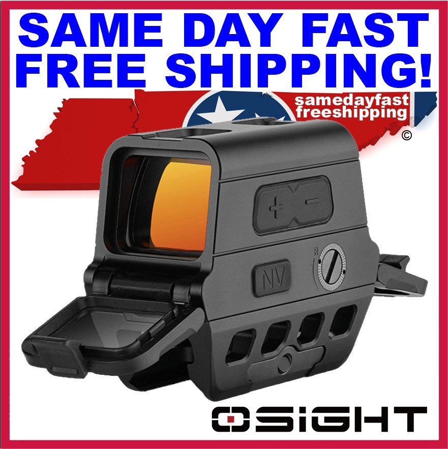 OSight Osight R Red Dot Multi Reticle 2 MOA Dot 65 MOA Circle SAME DAY FAST FREE