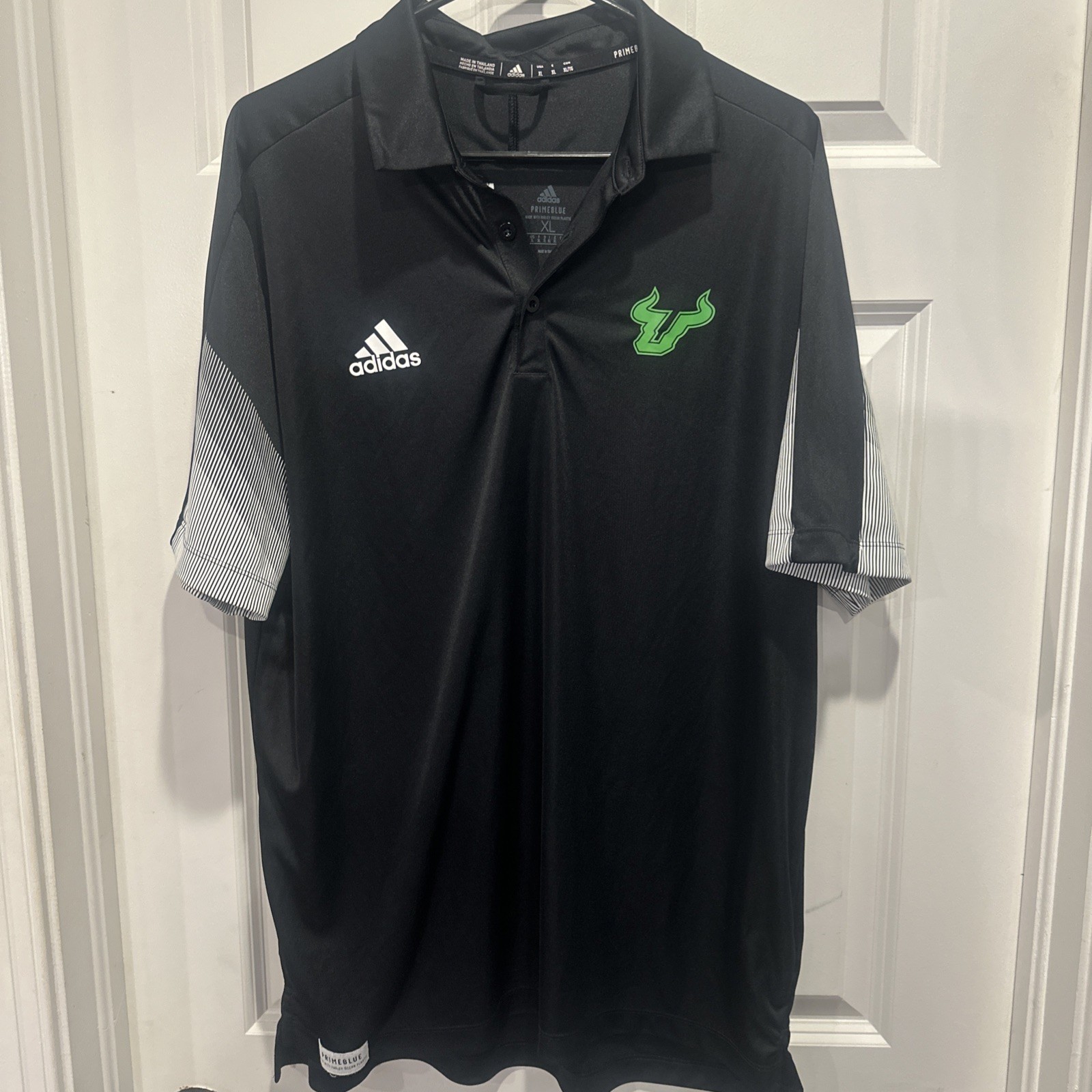 adidas USF Bulls Men\'s Polo Shirt Size XL adidas USF Bulls Men\'s Polo Shirt Size XL