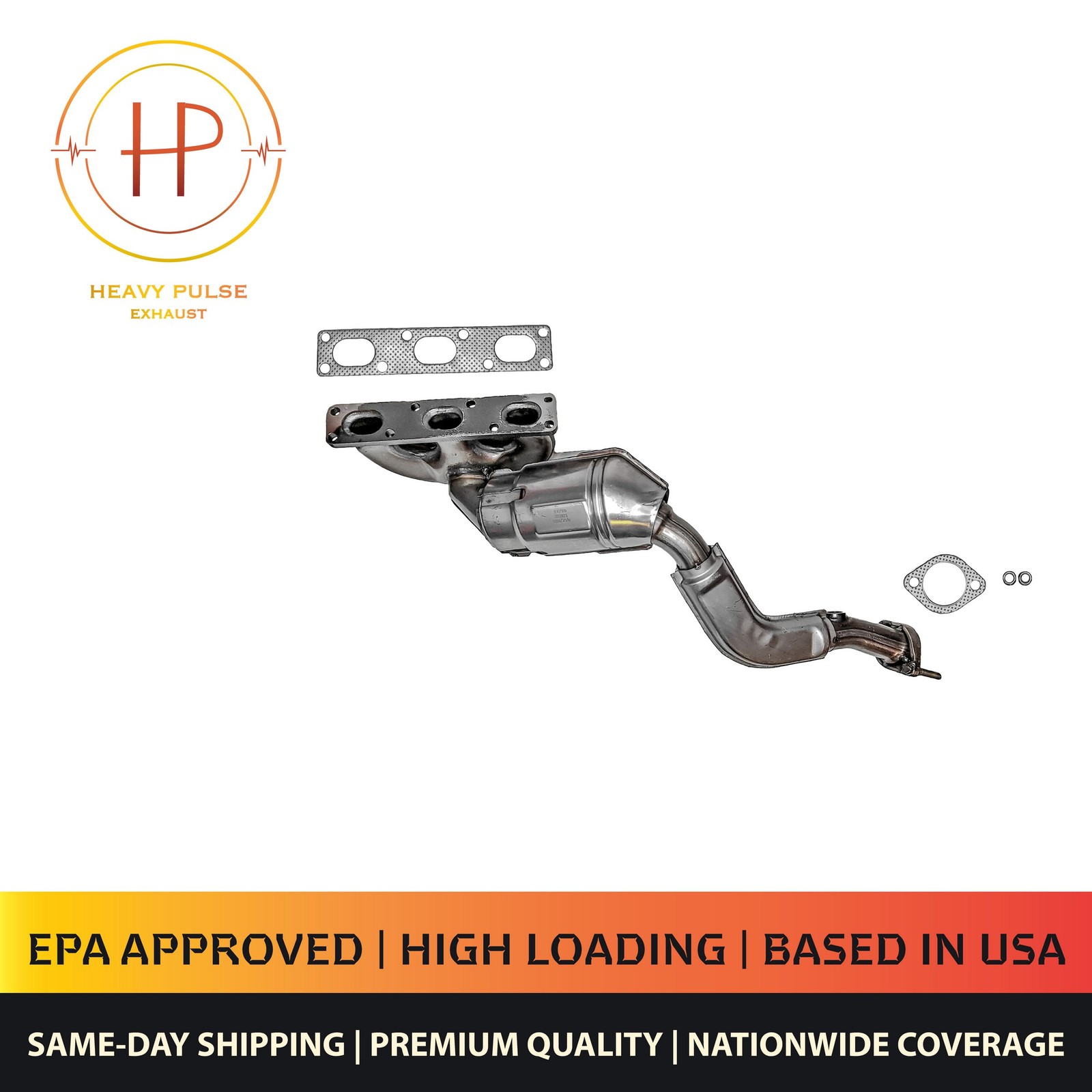 Front Catalytic Converter with Integrated Exhaust Manifold for 1999-2000 BMW Z3