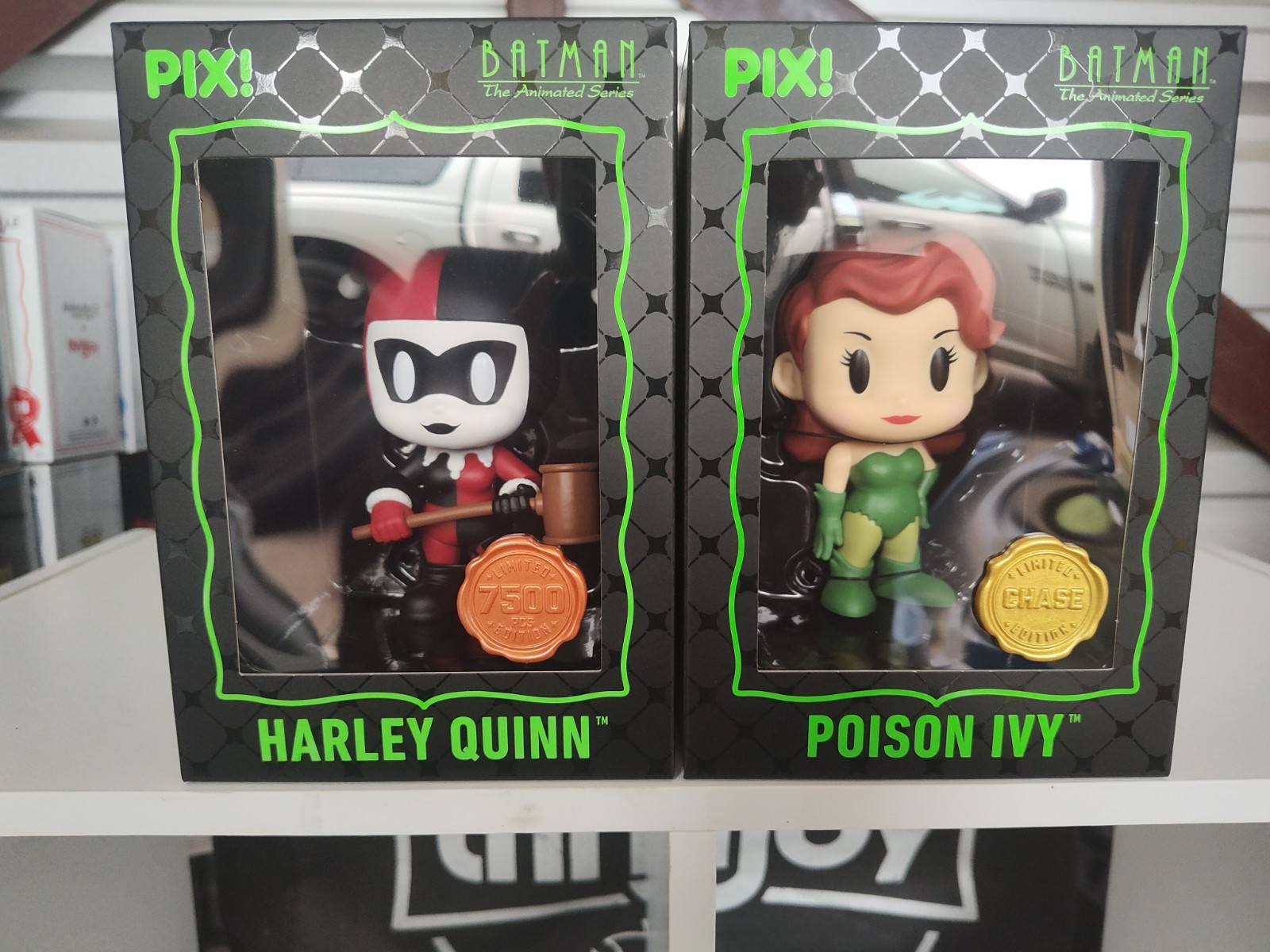 Thrilljoy PIX Harley Quinn & Poison Ivy – Hero + Chase Set *READ*