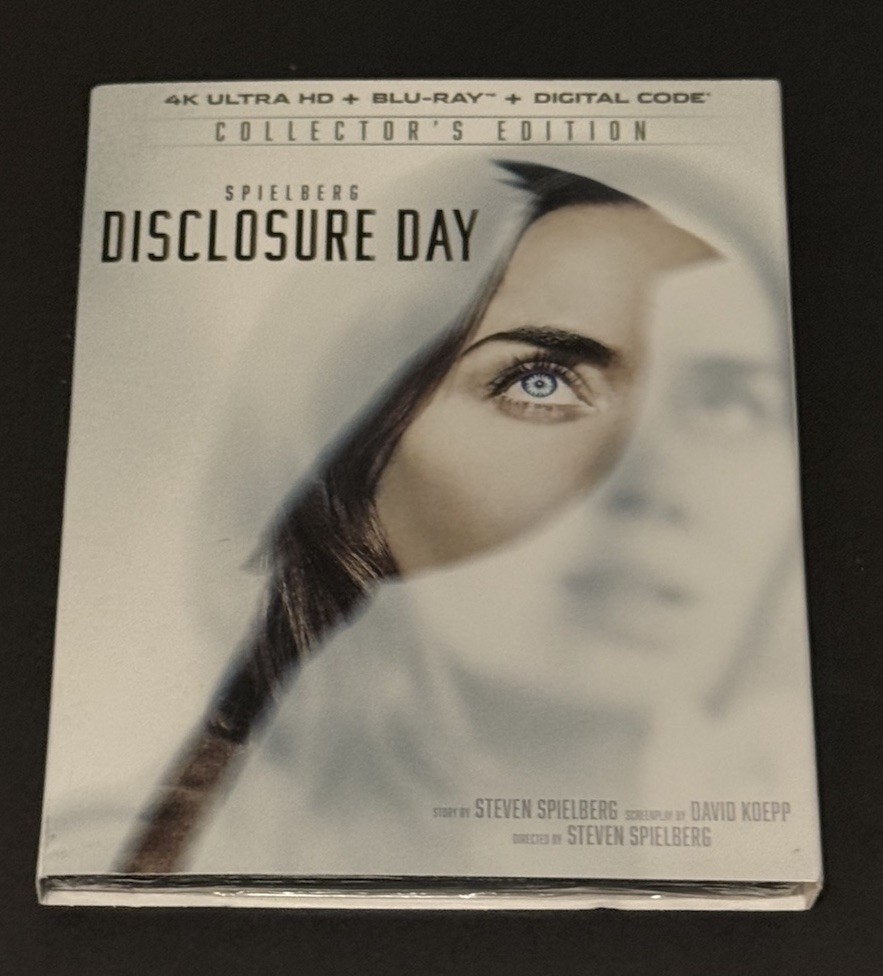 Disclosure Day 4K UHD Blu-ray NEW With Slipcover