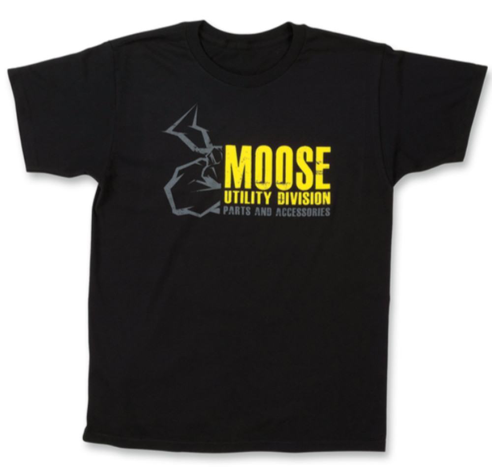 Moose Racing Mud Black Tee Shirt XL Powersports Apparel 3030-15967