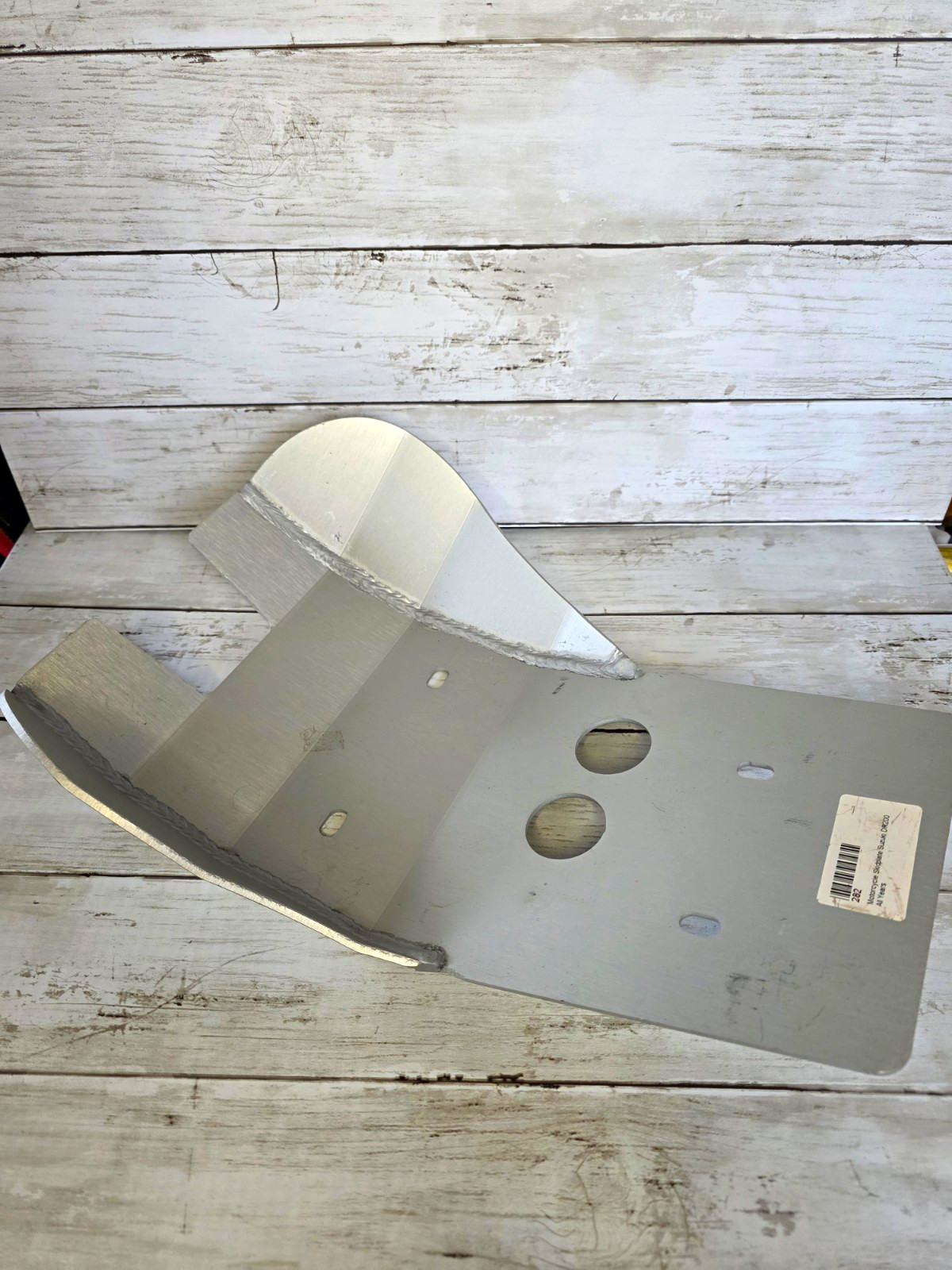 Ricochet Aluminum Skid Plate #282 — Suzuki DR200 — Fits 1996–2022