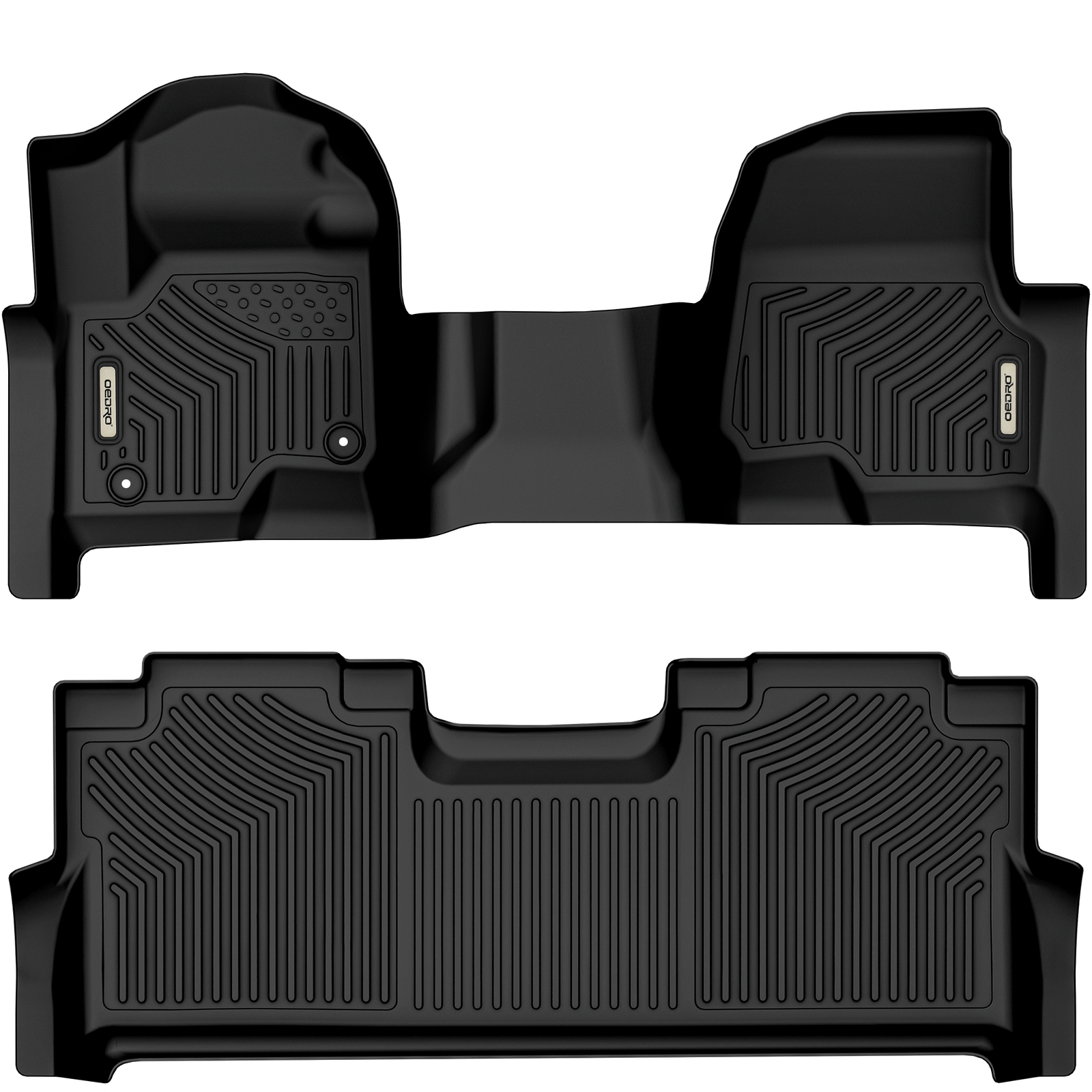 OEDRO Floor Mat Liner 3D TPE for 2017-2026 Ford F-250/F-350 Super Duty Crew Cab