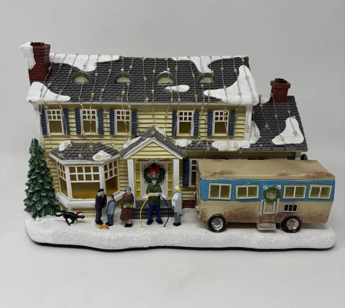 NEW Warner Brothers Griswold Christmas Vacation Lighted Ceramic House SHIPS FAST NEW Warner Brothers Griswold Christmas Vacation Lighted Ceramic House SHIPS FAST