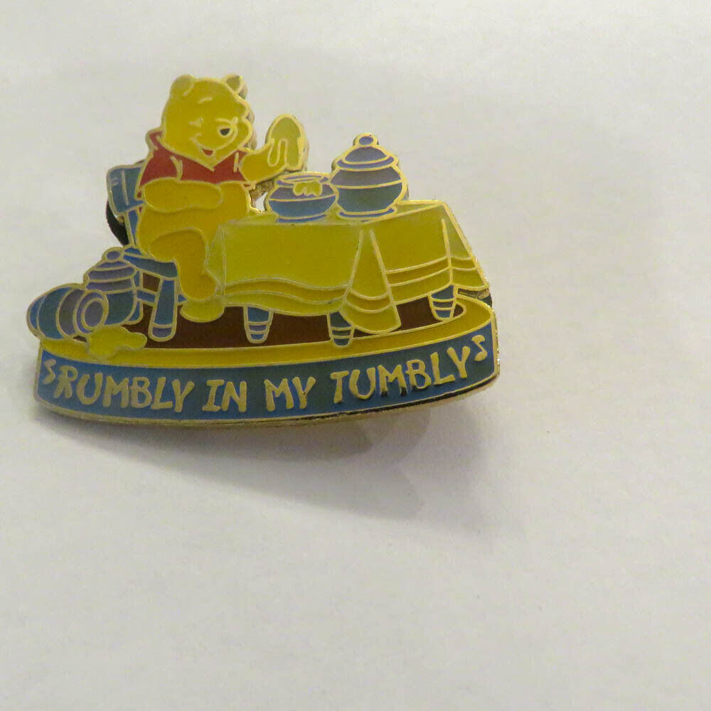 Disney Pooh Bear Rumbly in my Tumbly Store Pin