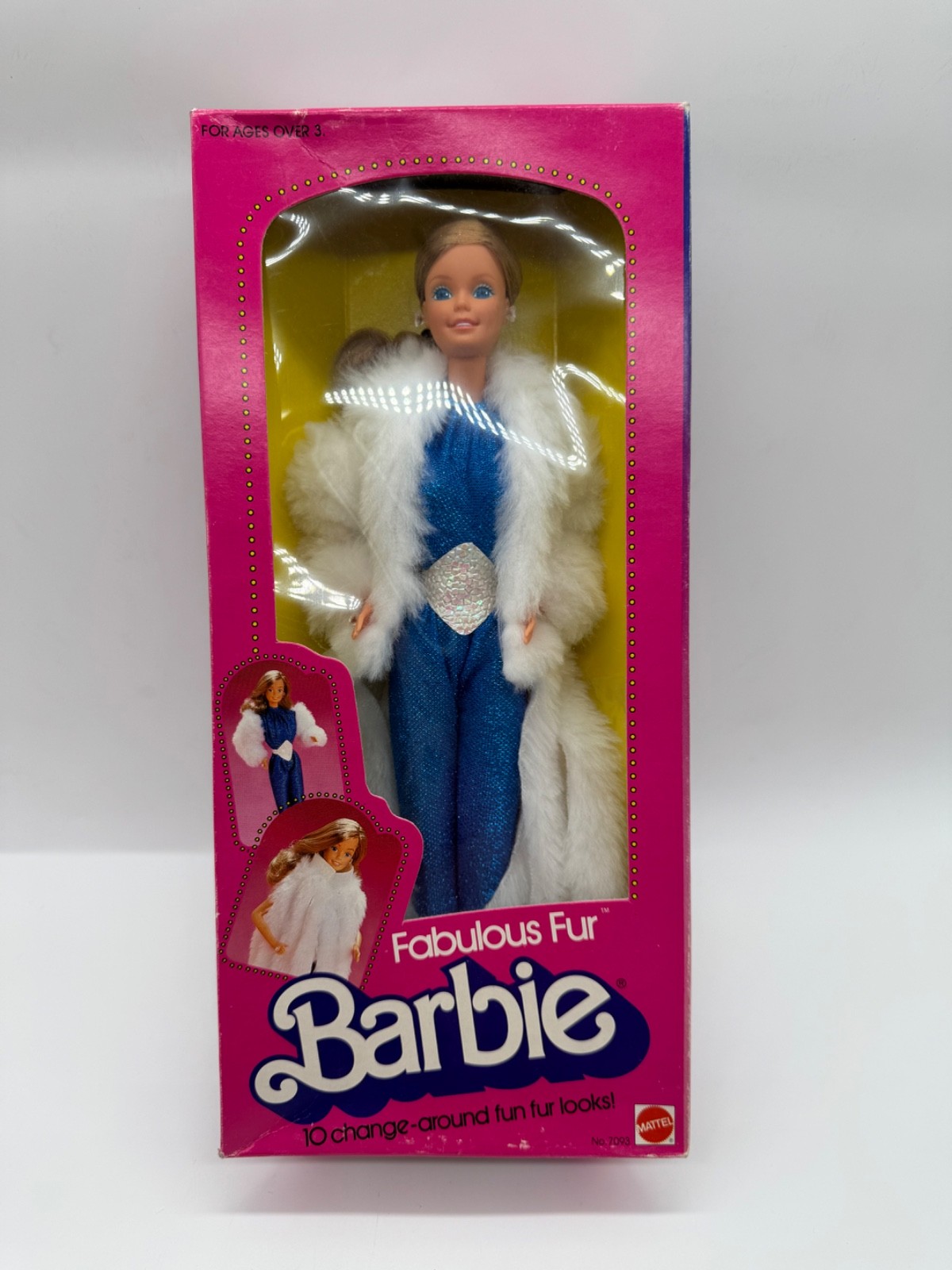 HTF NRFB Vintage 1983 Fabulous Fur Barbie Superstar Mattel #7093 HTF NRFB Vintage 1983 Fabulous Fur Barbie Superstar Mattel #7093