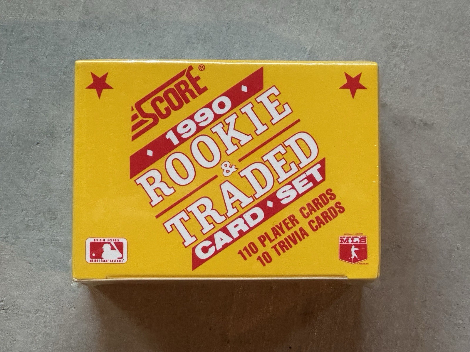 1990 Score Rookie And Traded Baseball Card Set Factory Sealed 1990 Score Rookie And Traded Baseball Card Set Factory Sealed