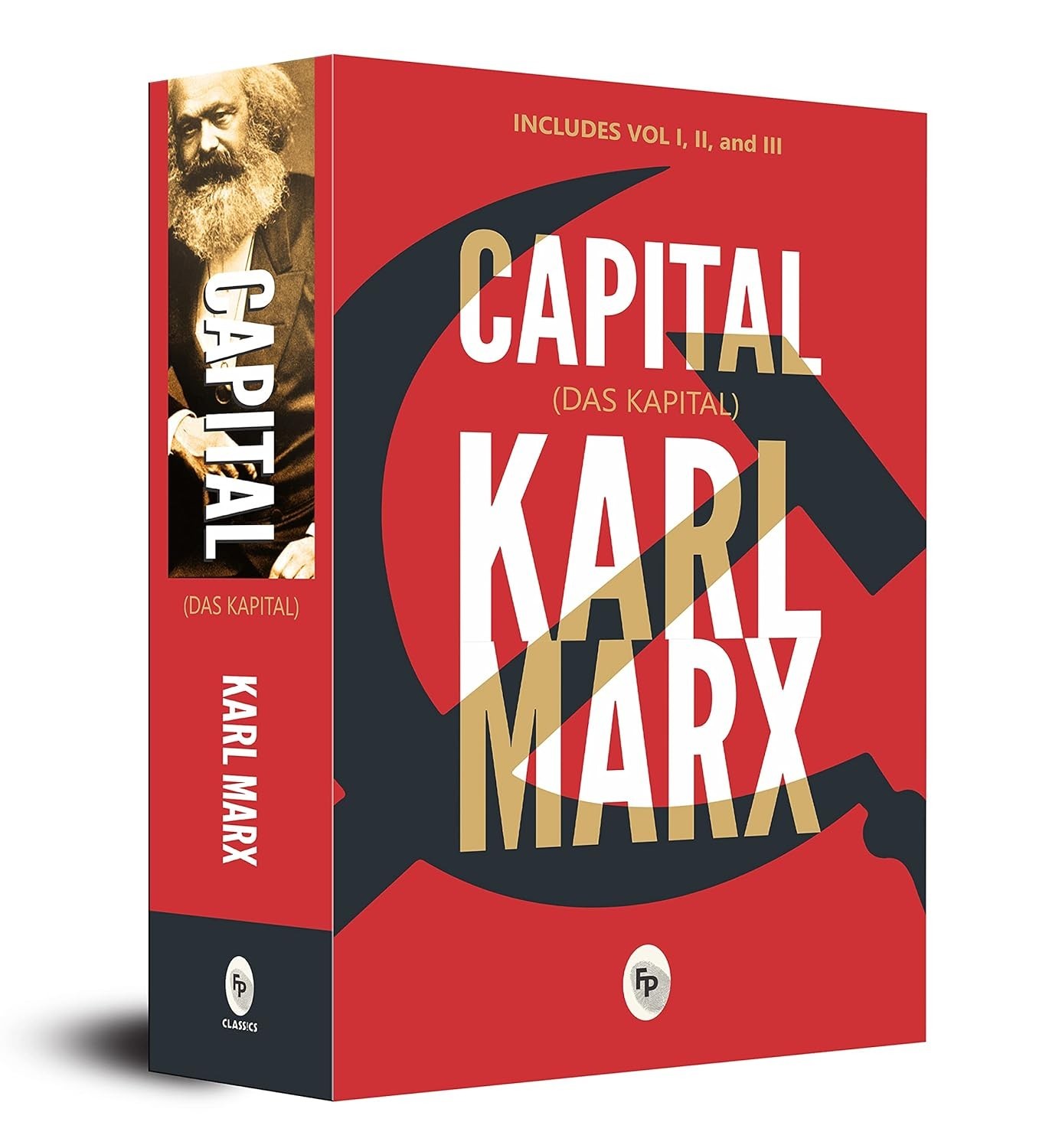 NEW:  Capital (Das Kapital) Includes Vol I, II & III By Karl Marx - PAPERBACK