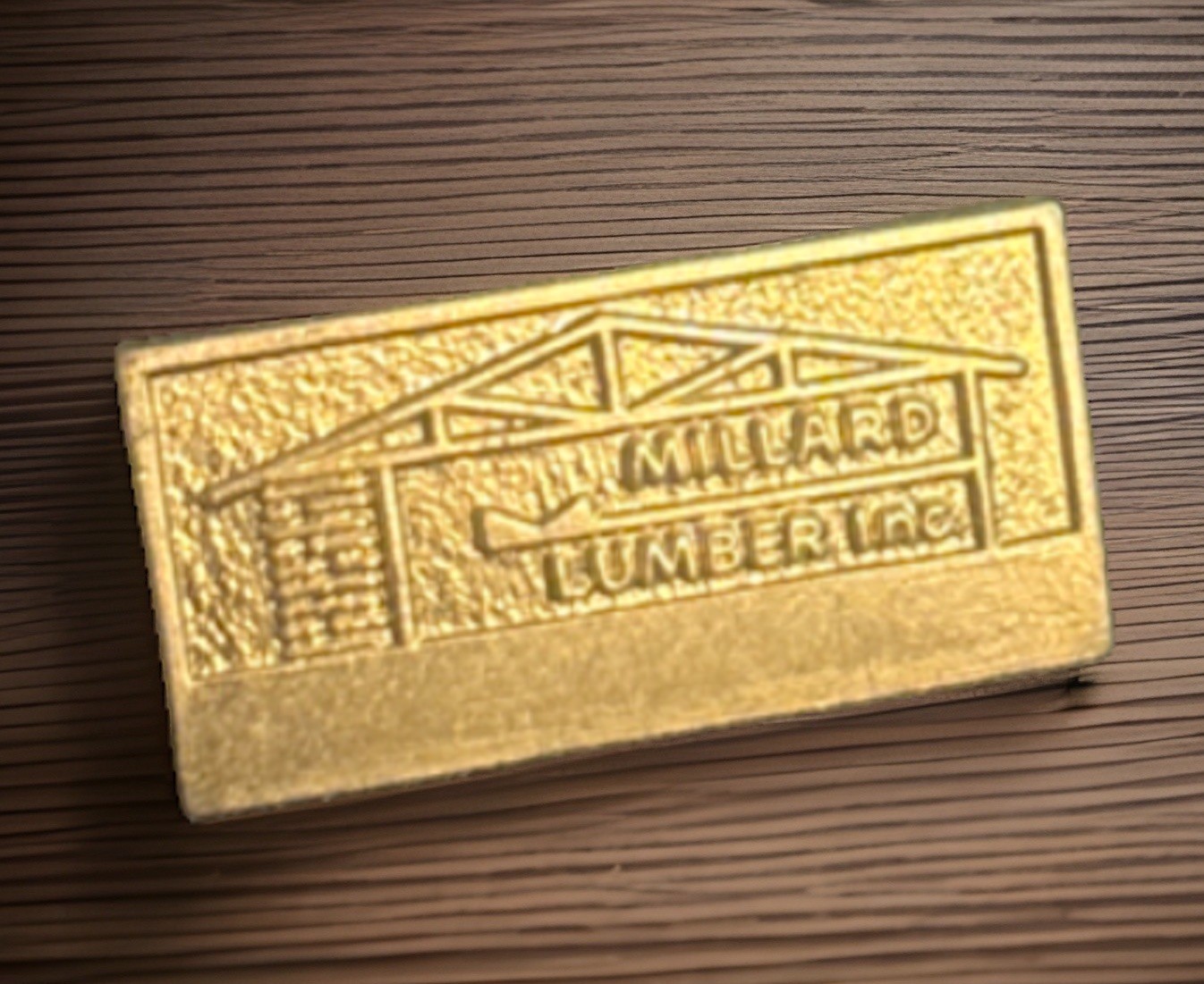 Vtg Millard Lumber Co Lapel Pin Vtg Millard Lumber Co Lapel Pin