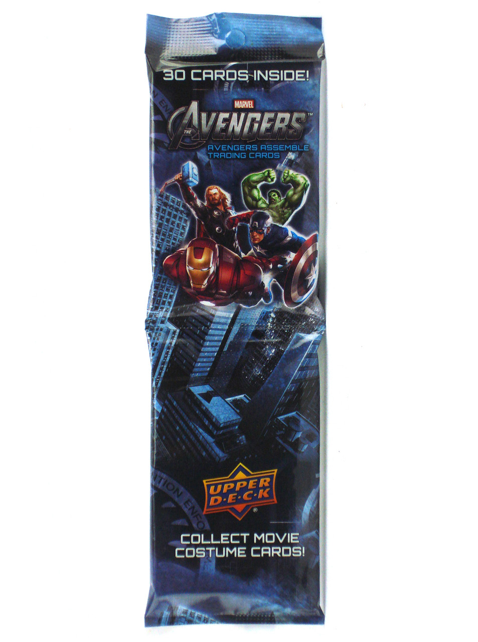 2012 Upper Deck Avengers Trading Cards 30-Card Jumbo Rack Pack Fat Marvel Comics