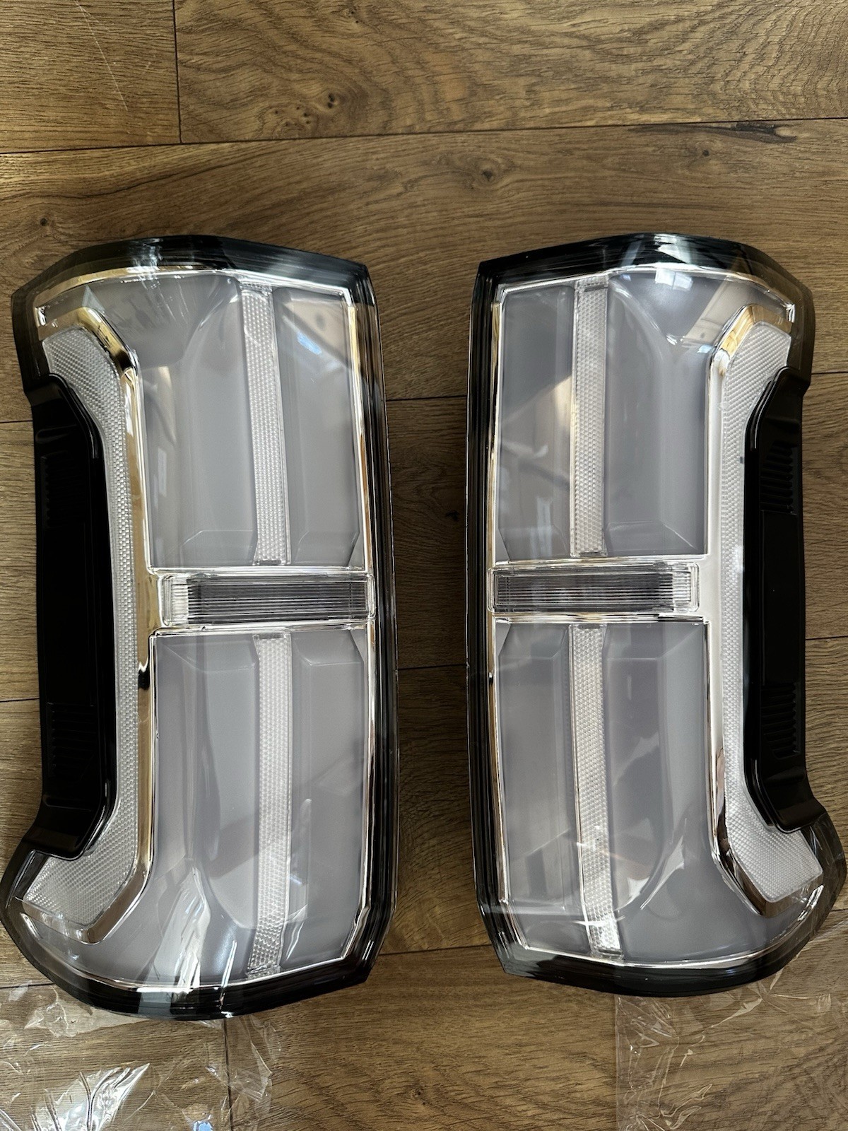 2024-2026 Toyota Tacoma Clear Taillights Pair Left Right 2024-2026 Toyota Tacoma Clear Taillights Pair Left Right