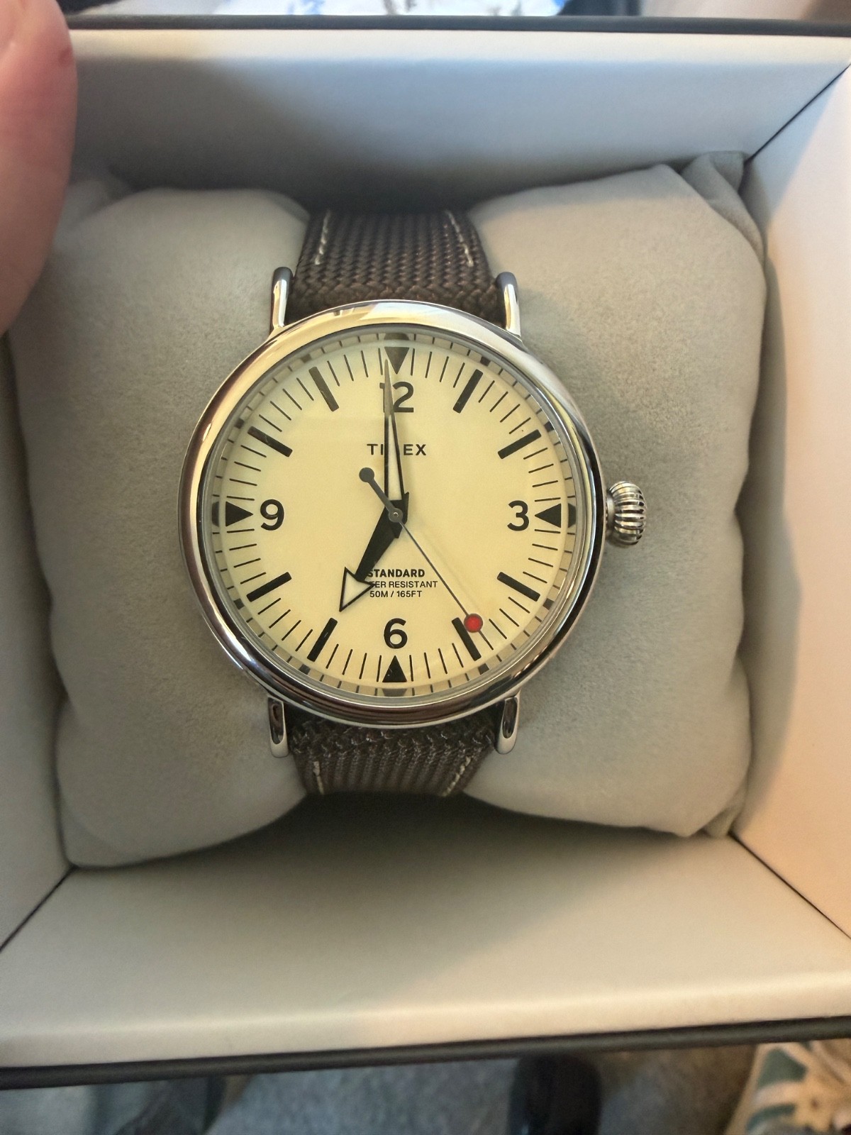 Timex TW2V44100 Men\'s Standard Quartz Brown Strap 40mm Watch