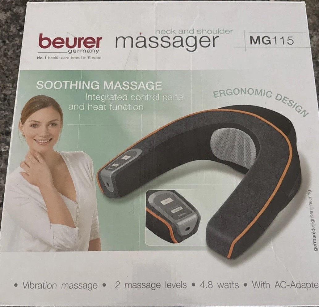New Beurer-germany Neck & Shoulder Massager MG115￼