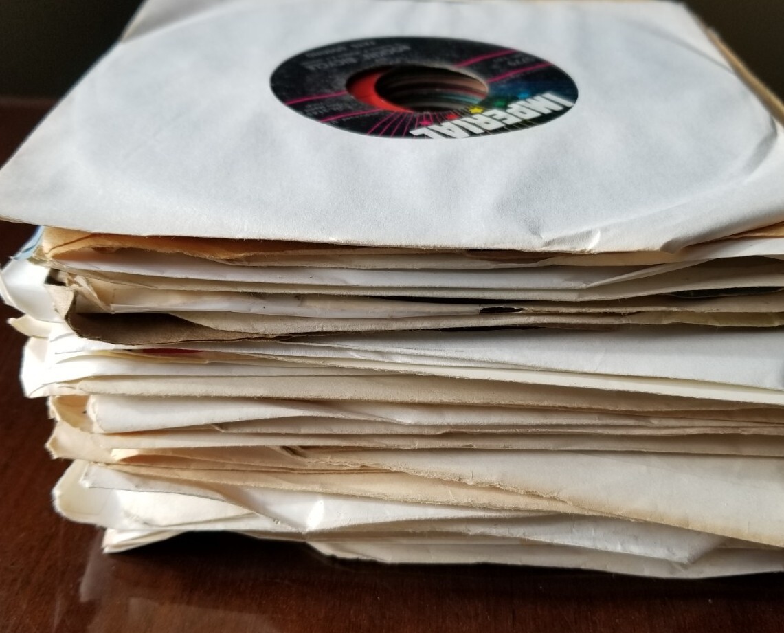 Lot of 50+ (Fifty +) 45's  50's-80's 7” Records  