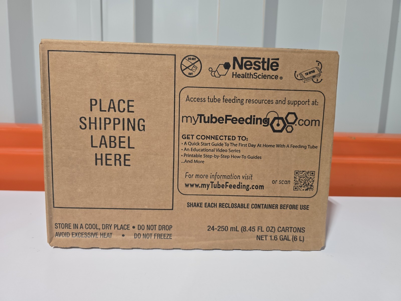 Compleat Pediatric 250mL, Nutritionally Complete Tube Feeding Formula, 24 Pack