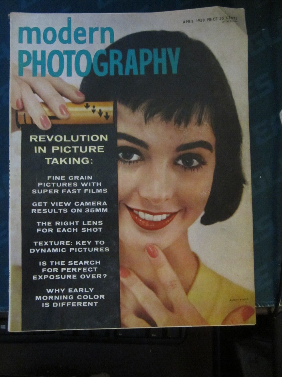 Modern Photography Magazine April 1958 Revolution in Picture Taking Fast Films T Modern Photography Magazine April 1958 Revolution in Picture Taking Fast Films T