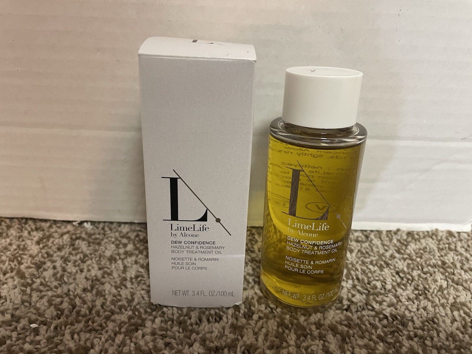 LimeLife Dew Confidence Hazelnut Rosemary Body Treatment Oil 3.4 fl oz LimeLife Dew Confidence Hazelnut Rosemary Body Treatment Oil 3.4 fl oz