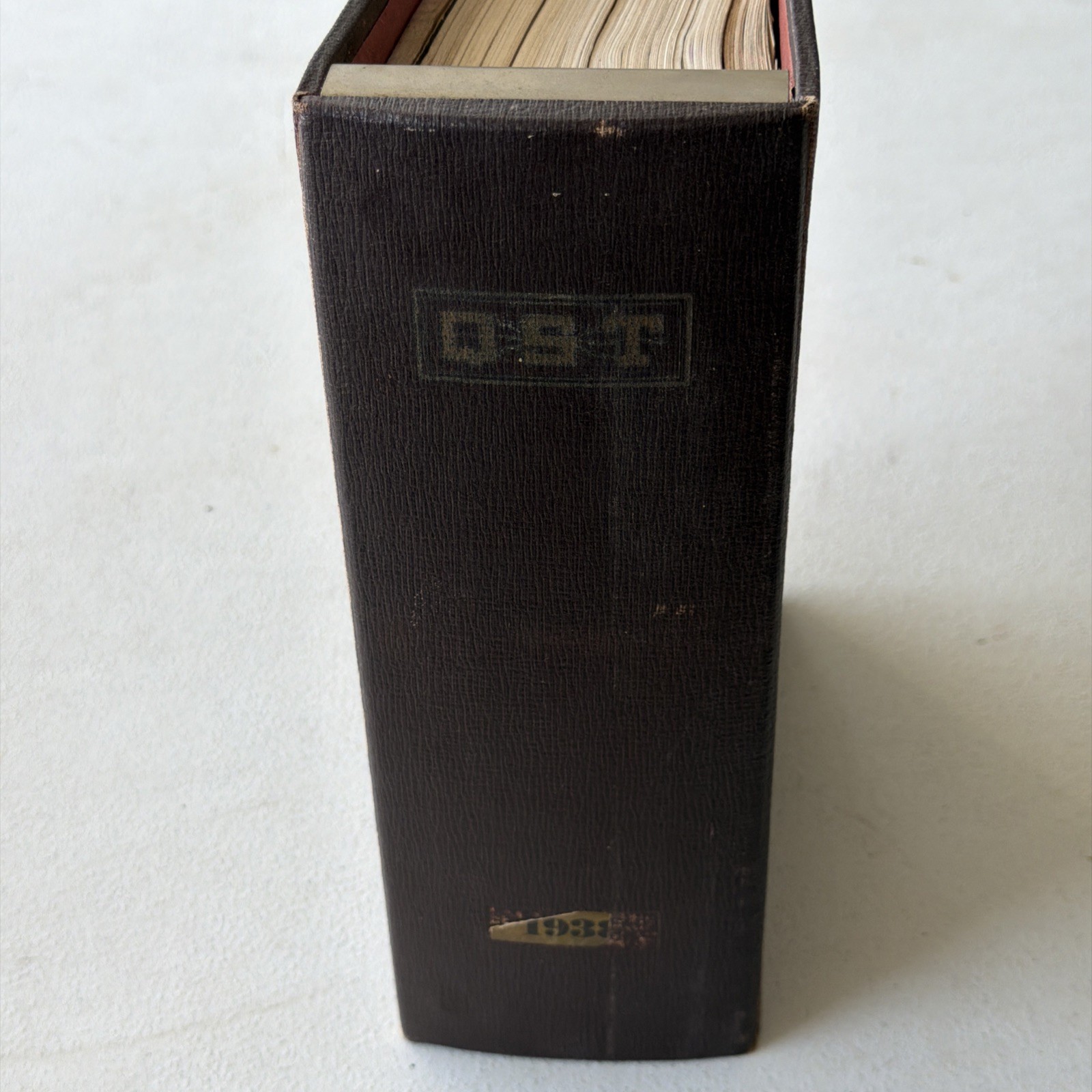 Rare Vintage 1938 QST Ham Radio Magazine Lot - COMPLETE Year 12 Issues In Binder