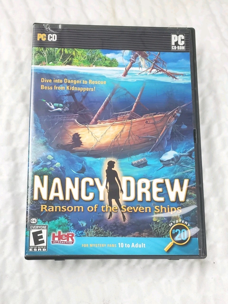 Nancy Drew #20 Ransom Of The Seven Ships PC CD Rom Computer Game Nancy Drew #20 Ransom Of The Seven Ships PC CD Rom Computer Game