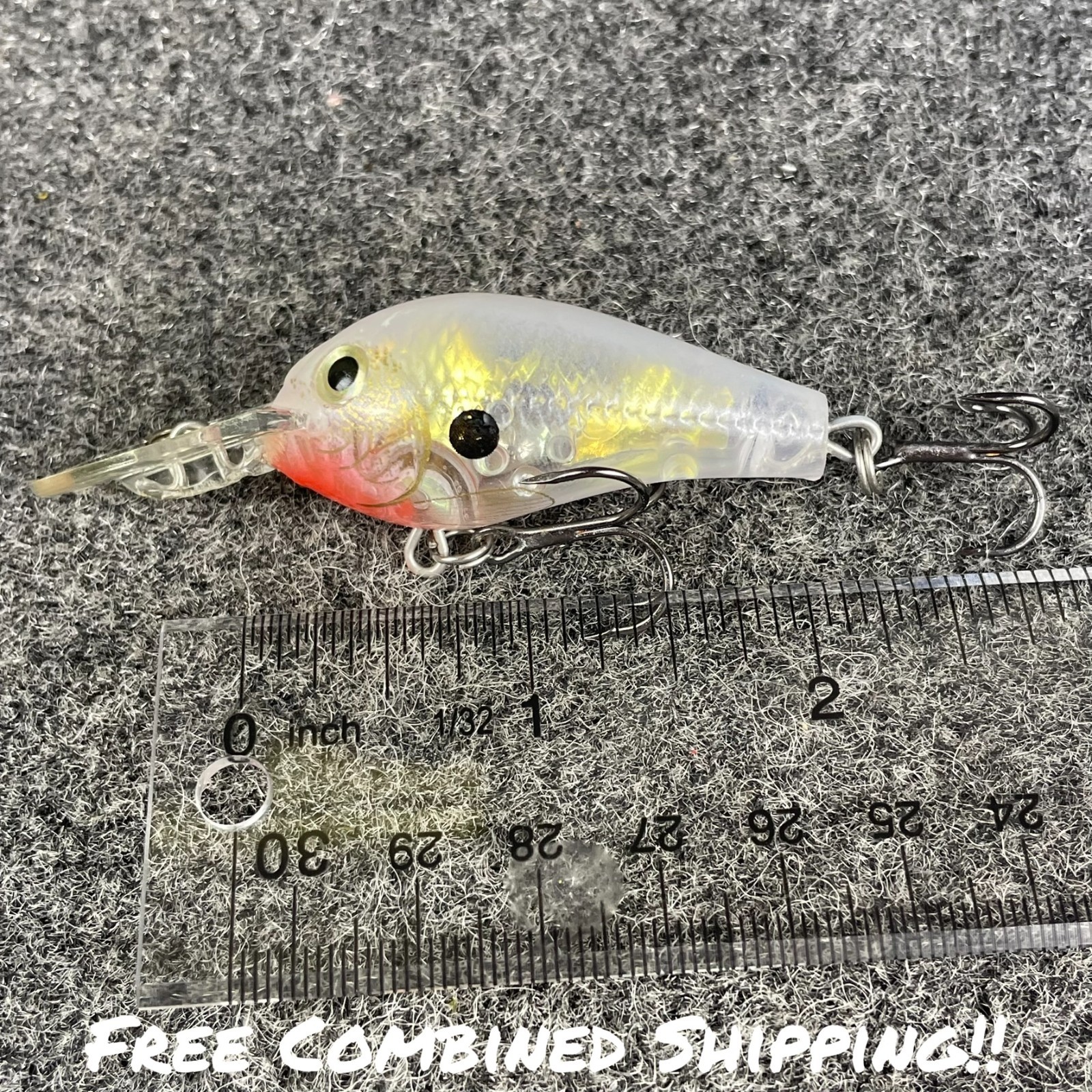 Rapala Glass Fat Rap GFR-5 Discontinued Crankbait 3/8oz 5\'-7\' - (SELECT COLOR)