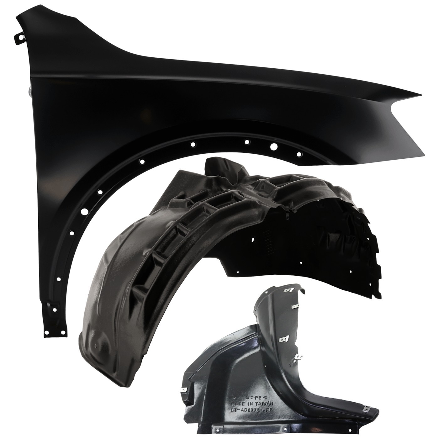 Fender Front Passenger Right Side for Audi Q3 Quattro 2015-2018