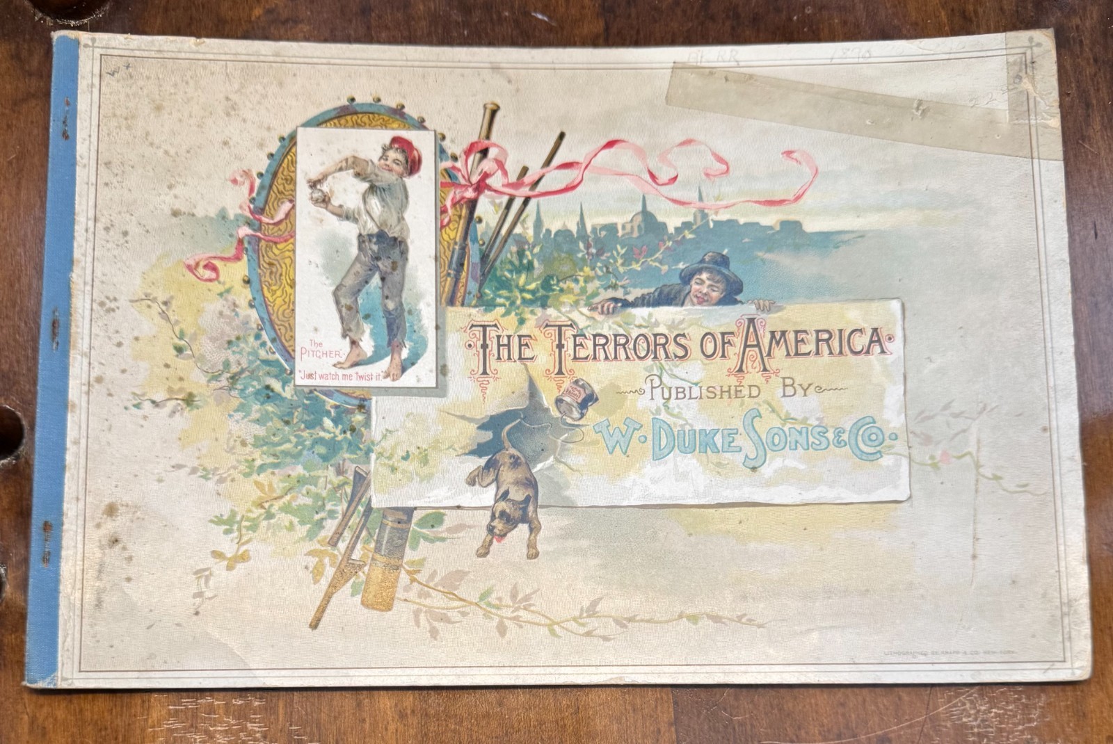 1888 A33 Duke Sons Not Used Terrors of America Album in Good condition 1888 A33 Duke Sons Not Used Terrors of America Album in Good condition