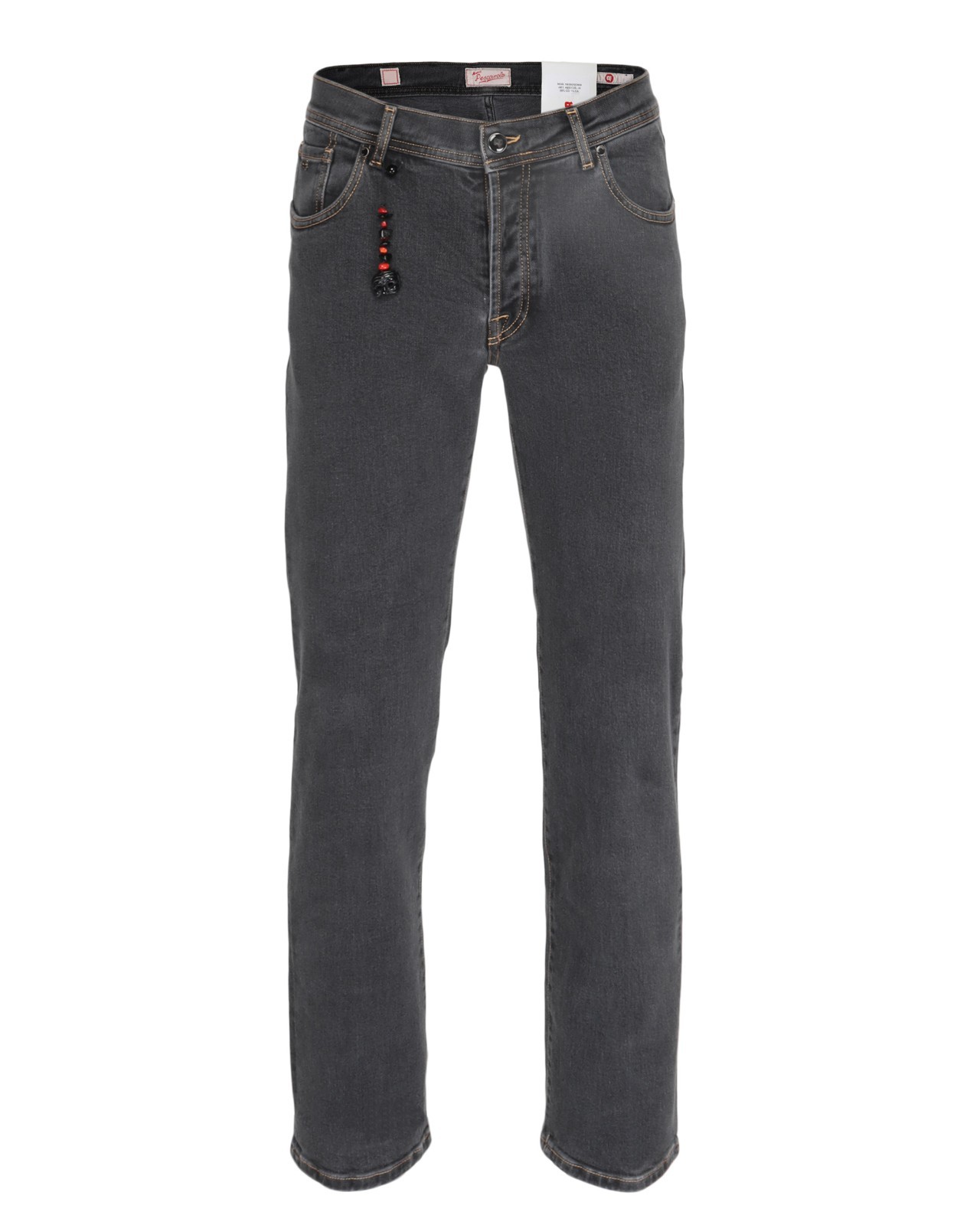 NWT MARCO PESCAROLO Nerano JEANS stretch cotton denim grey luxury Italy 48