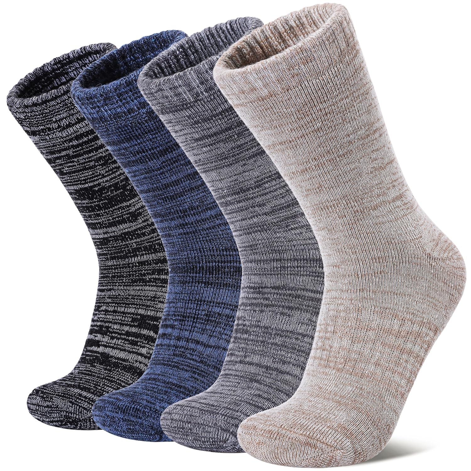 LANLEO Merino Wool Hiking Socks for Women Men Thermal Extra Thick Winter Warm Co