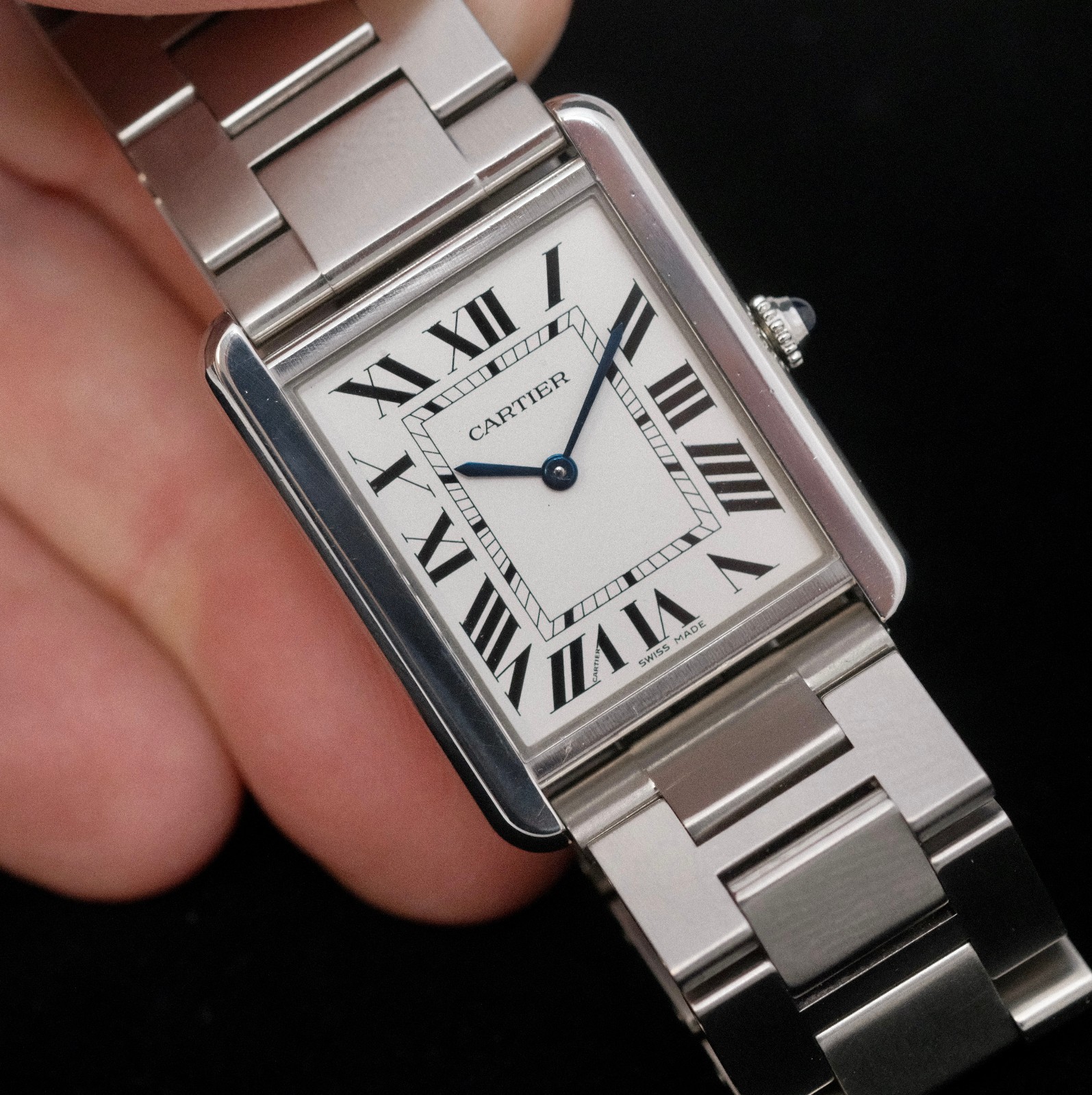 Cartier Tank Solo Stainless Steel 27mmX34mm 3169 GOOD CONDITION Cartier Tank Solo Stainless Steel 27mmX34mm 3169 GOOD CONDITION