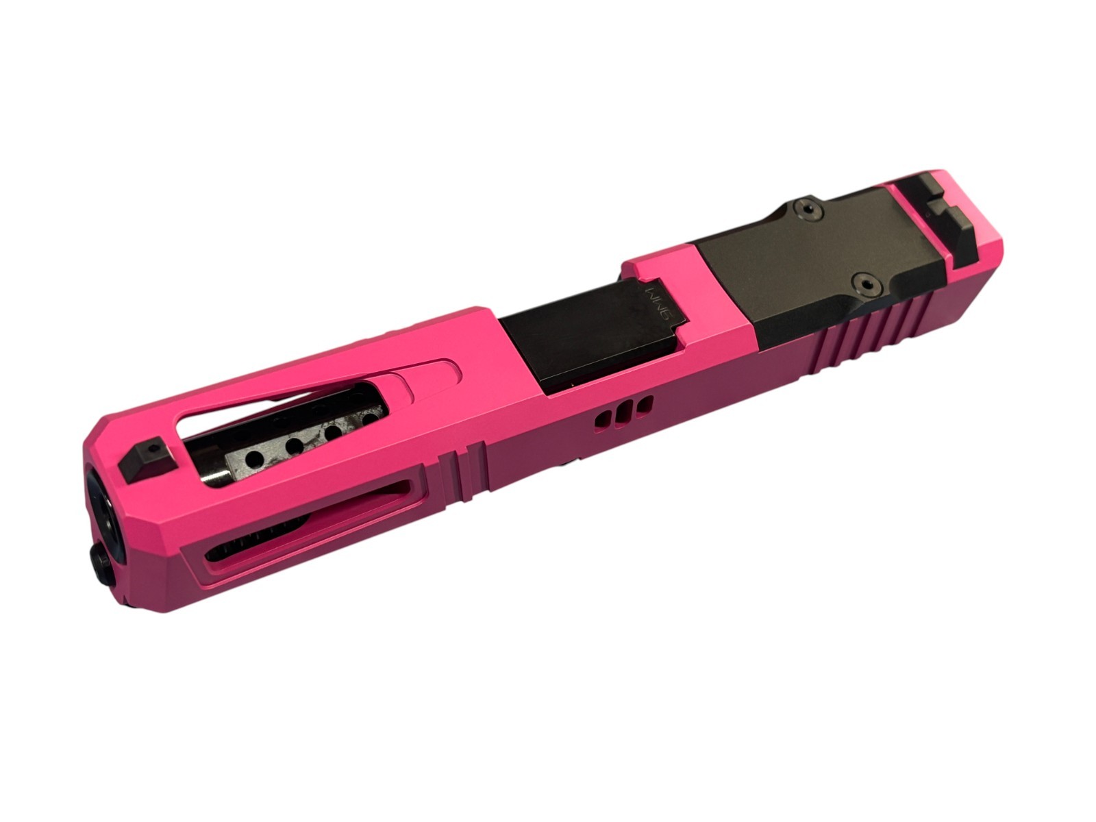 Viper For G19 custom Slide gen3 NEW cerakote upper Complete Pink w/BLK Ported