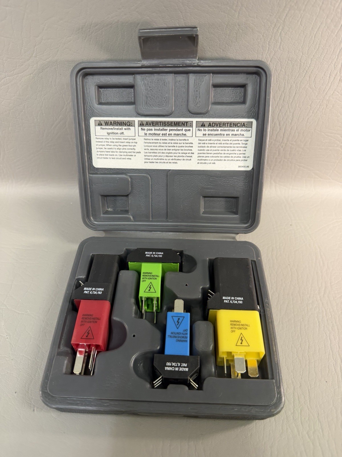 Lisle Tools Relay Test Jumper Kit 56810 Electrical Testing Troubleshooting Lisle Tools Relay Test Jumper Kit 56810 Electrical Testing Troubleshooting
