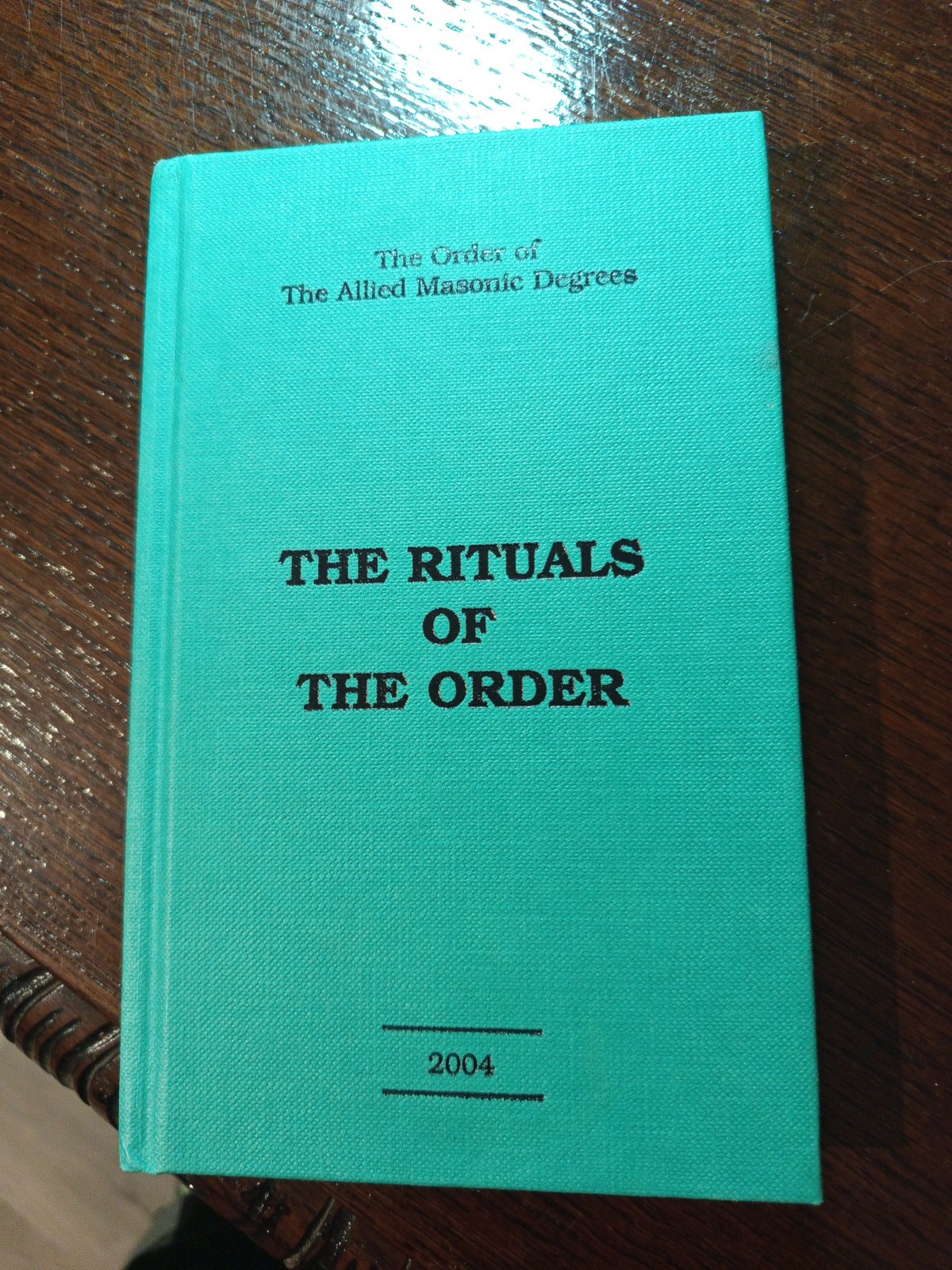 2004 The Order of The Allied Masonic Degree The Ritual  Freemasonry masonic/414