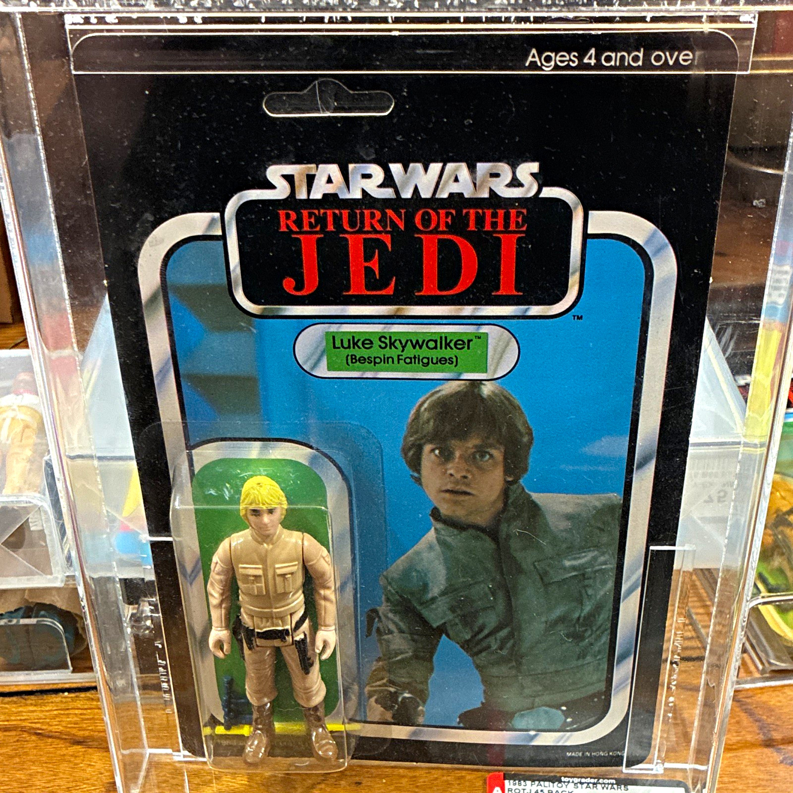 Palitoy 1983 Vintage Star Wars ROTJ Luke Skywalker (Bespin Fatigues) AFA 85 READ Palitoy 1983 Vintage Star Wars ROTJ Luke Skywalker (Bespin Fatigues) AFA 85 READ