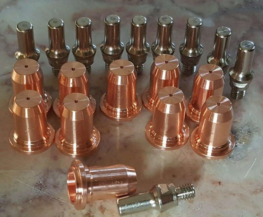 20 Tips + Electrodes Harbor Freight 62204 IPT-40 IPT-60 PT-60 PT-40 Plasma Torch 20 Tips + Electrodes Harbor Freight 62204 IPT-40 IPT-60 PT-60 PT-40 Plasma Torch