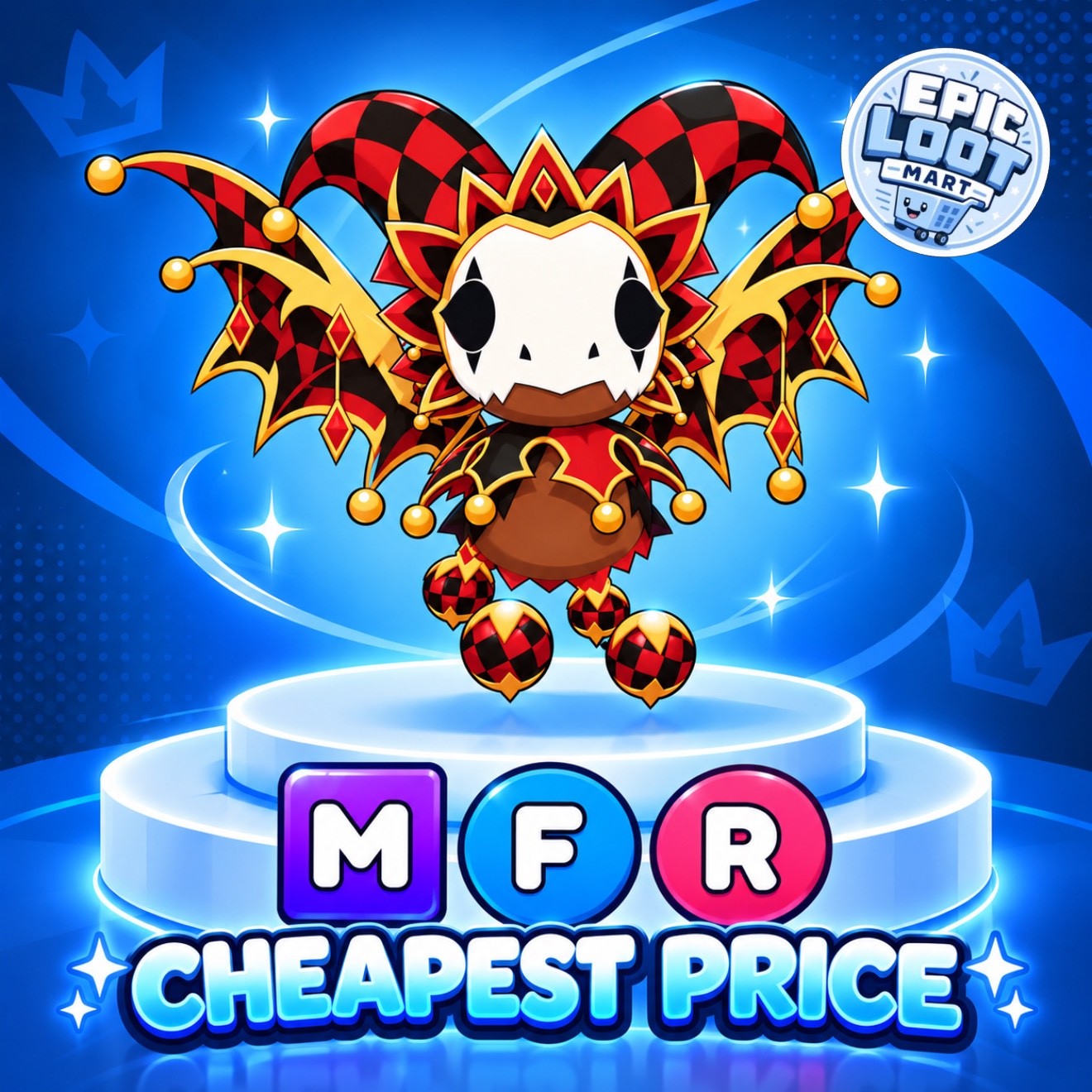 BUY NOW ~ Jester Dragon ~ Adopt From Me MFR, NFR