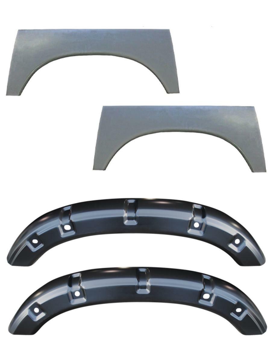 2002-2008 Dodge Ram Pickup Truck Upper Wheel Arch & Outer Wheelhouse Kit, L&R